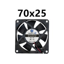 브러시리스 모터 냉각 팬 저소음 40MM 120MM 2 핀, 08 7025_03 24V