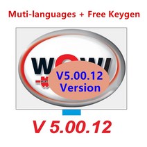 V5.00.12 용 핫 와우 5.00.8 R2 소프트웨어 Tcs 멀티 진단 자동차 수리 데이터 kengen과 다국어 2022, 없음, 없음, 2.5.00.12-English - send CD