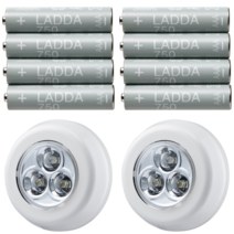 이케아 LED조명 RAMSTA 람스타 LED미니등 배터리식 화이트