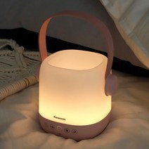 LED 파나소닉 충전식 스탠드 4.5W 무드등 센서 수유등 취침등 수면등 캠핑 차박 조명, 핑크, 핑크