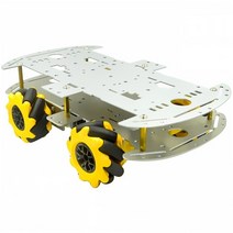 아두이노 키트 코딩 입문 교육 보드 점퍼선 Mecanum 휠 라스베리 파이 DIY 장난감 부품에 대 한 arduino에, 02 Double layer kit