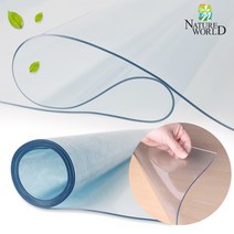 네이처월드 유리대용 투명매트, (폭60cm)1개당10cm