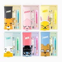 카카오프렌즈 필통+필기류 문구세트, 라이언