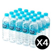 농심 백산수 500mL x 80병 생수 물 0.5리터(라벨 유/무 랜덤발송), 상세페이지 참조