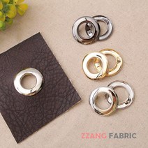 짱패브릭 28mm 클래시핸드아일렛 4color (4개1세트), 실버