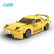 CaDa-이니셜 D AE86 드리프트 슈퍼 레이싱 카 마쯔다 FD3S RX 7 챔피언 창의력 기술 빌딩 블록 벽돌 장난감 10295, 278PCS
