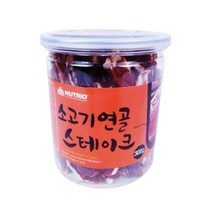 간식 캔 소고기 연골 스테이크 300g 코카스파니엘 이빨약한 퍼그 강아지 푸들 불도그 비숑 슈나우저 비글
