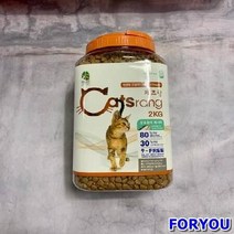ForU381 캣츠랑 전연령 2kg 애견사료 단미사료 고양이간식 애견용품 고양이사료 개껌, 상세페이지 참조