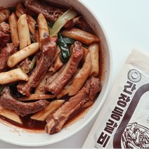 맛집 밀키트 간편 야식 아이들반찬 캠핑 간장 등갈비찜, 4팩, 500g