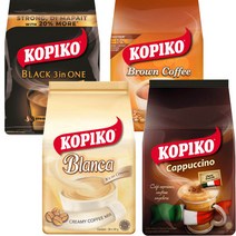 마요라 코피코 커피 4종 블랑카 브라운 블랙 3in1 카푸치노 어쏘티드, 4종 1개