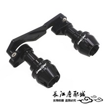 혼다 PCX125 160 배기관 머플러 슬라이더 프론트 포크 가드 보호 튜닝, 블랙-PCX-머플러개