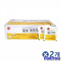 ForU490 쌀눈 보리차 티백 탕비실 맛좋은 건강한차 2개 몸에좋은물 먹기편한