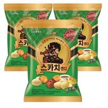 롯데제과 스카치 캔디 세가지맛, 18개, 100g