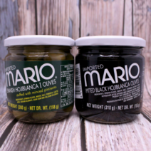 마리오 오히블랑카 그린올리브 300g 마리오 오히블랑카 블랙올리브 310g Mario Hojiblanca, 마리오그린올리브 300g, 1개