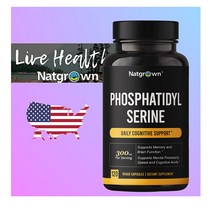 해바라기 레시틴 추출 포스파티딜세린 300mg 120베지캡슐, 1개, 120정