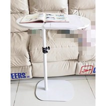 북유럽 이국적인 금속 소파 코너 덴마크 디자이너 테이블 가벼운 럭셔리 거실 미니 사이드, P 모든 흰색 50x30 60-90회전