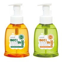 핸드워시 폼 세정제 손세정 항균 향균 오쎄 메디버블 대용량 500ml, 로즈향 (1+1)