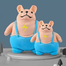 찐득볼 키덜트 심신안정 스퀴시 스트레스해소 말랑이 찐득이 장난감 미스터 왕 고릴라 물고기 돼지 동물, 대형 + 중형 Bully Dog 콤비네, 몇초만에 현물배송 파손보상