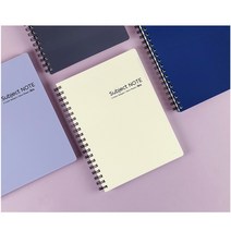 아이비스 5000 컬러 PP 노트 SP, 랜덤 발송, 6개입