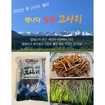 [해외 직구 5~7일 배송] 세계 최고의 청정 지역 알래스카 캐나다 자연산 건고사리 150g 2팩 묶음(300g), 4팩