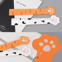 15센치자 문구자 학생자 책갈피자 나무자, 화이트