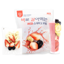 하루한잔 스무디키트 딸기 바나나 체리 스무디 170g 6개입 1020g