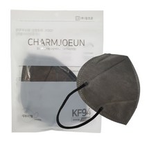 참조은 새부리형 입체 황사마스크(KF94 5매)(대형), 회색
