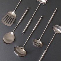 바보사랑 에크렌(Ecrins) 통스텐 조리도구 6type LS.꾸미기 좋은날, 요리스푼