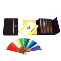 퍼스널컬러진단도구세트 퍼스널컬러 4계절 부채 컬러진단도구