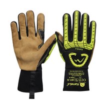 카멜로 충격방지 타격방지 협착방지장갑 안전 건설 작업 장갑 401-G 10세트, 10개