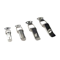 스텐 자동닫힘 매미고리 자물쇠 열쇠 걸쇠 고리 74mm