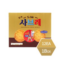 해태 사브레 315g x 12개 1BOX, 단품