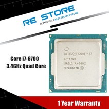 i77700k 인텔 코어 i76700 i7 LGA 1151 8MB 캐시 3.4GHz 쿼드 65W 프로세서 CPU