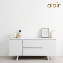 어레어 바노 1200 도어 서랍 티비다이 거실장 5colors, 화이트