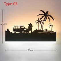 기발한아이디어상품 수면등 이색 조명 벽등 무드등 수유등, Type  03