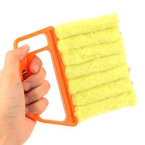 우드 블라인드 틈새 청소 미세먼지 털이개 흡입기 클리너 브러쉬 자동차 창문