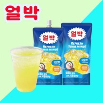 얼음 박카스 얼박 파우치형 230ml 10팩 G, 얼박 스탠드(파우치형) 230ml 10개