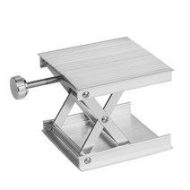 12/16 와이어 랙 수평 리프팅 플랫폼 조정 가능한 리프팅 플랫폼 360 수평 및 수직 십자가 지원, 하나, 은