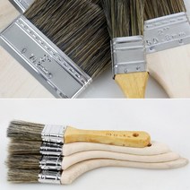 셀프 인테리어 목문 가구 페인트칠 붓 막붓 니스붓 도배용붓 페인트솔, 다용도 붓2호