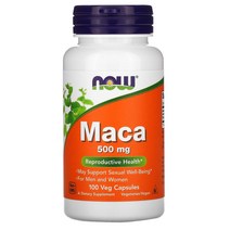 나우푸드 마카 뿌리 추출물 500mg 100정