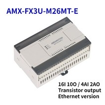 업그레이드 Amsamotion FX3U-M26MR-E M26MT-E 교체 Mitsubishi MELSEC PLC 4AI/2AO MODBUS 아날로그 트랜지, 02 AMX-FX3U-M26MT-E