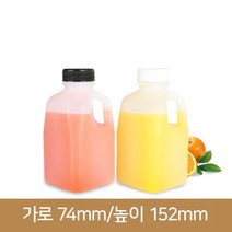 [페트병](PE용기)월드사각 500ml 노브릿지(A), 검정, 1개