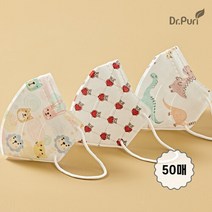 닥터퓨리 KF80 네오쉴드 새부리형 마스크 25매 x 2입 (소형), 애니멀 프렌드(50매)