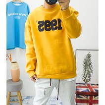 시밀러룩 커플템 빅사이즈 오버핏 기모맨투맨 1995자수 티셔츠 3컬러