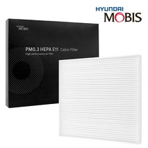 현대모비스 에어컨필터 PM0.3 헤파 E11, 투싼NX4, 1개