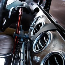 벤츠 W213 E클래스 휴대폰 스마트폰 거치대 마운트, 블랙
