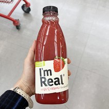 아임리얼 딸기 스무디 700ml x 1개 아이스박스포장