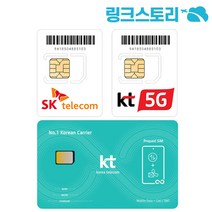한국유심 SKT 매일 2GB무제한 1일