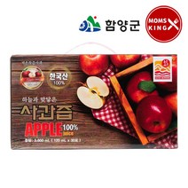 [지리산함양]운림농원 지리산 사과로 만든 사과즙 120ml 30포 선물세트, 단품, 단품