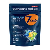 세븐랩 트리플 파워 캡슐세제(32입) x 1개, 상세내용참조